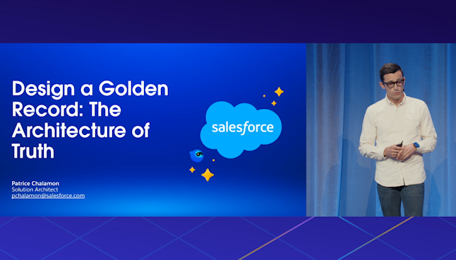 Salesforce+ Design a Golden Record: The Architecture of Truth
