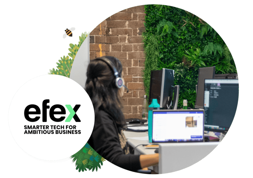 efex uses data and automation to reduce cost to serve.
