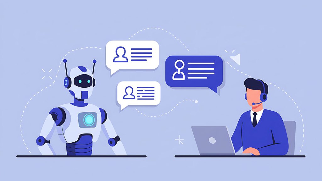 AI Chatbot Customer Service Support Robot and Agent