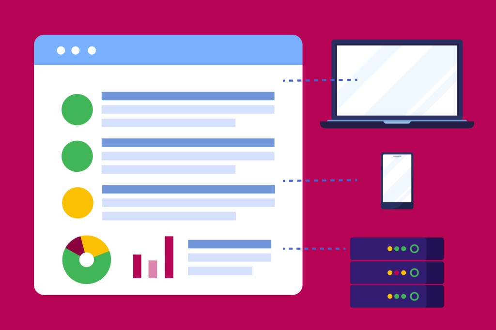 A laptop showing an open tab with graph and charts.