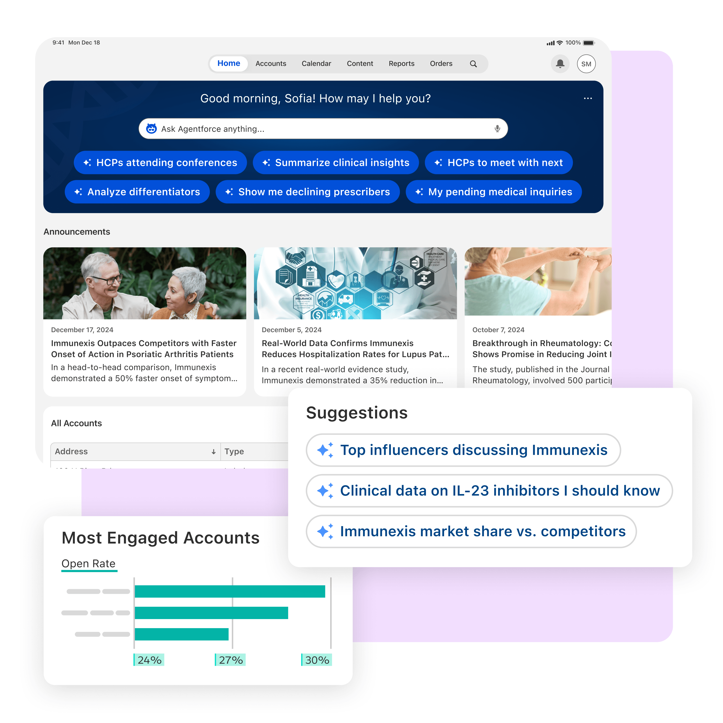 Intelligent HCP Engagement with Life Sciences Cloud | Salesforce