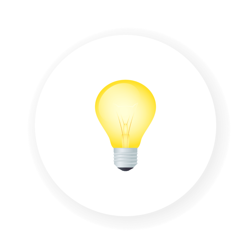 Image of a lightbulb