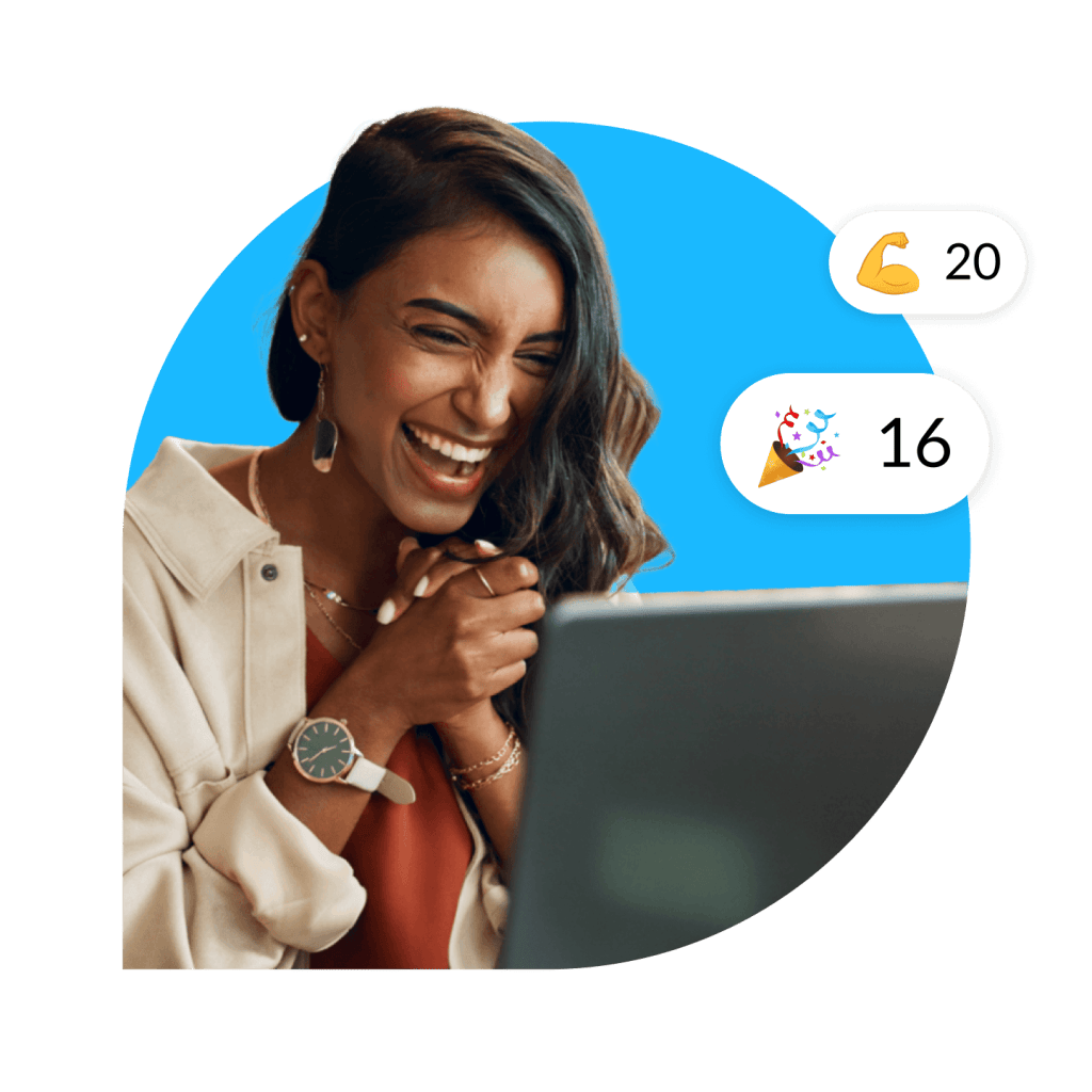Image of a Slack user happy with their ability to solve issues quickly thanks to Premier Success Plan.