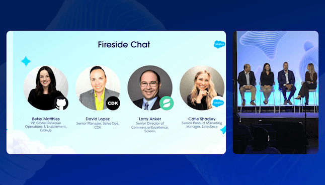 Fireside chat speakers headshots