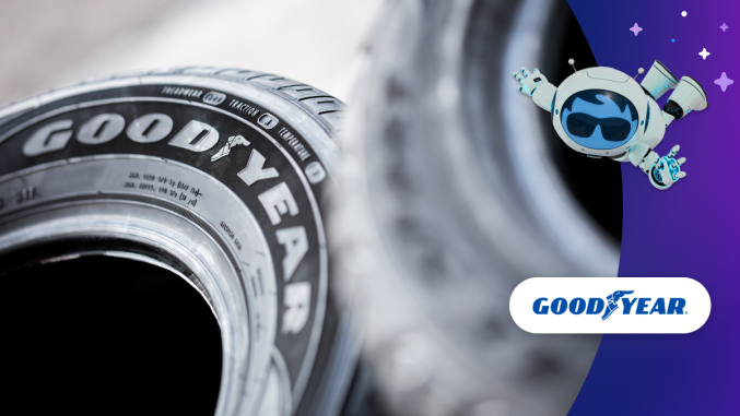 굿이어 기업 로고 이미지
