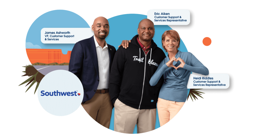 사우스웨스트 기업 임직원 이미지