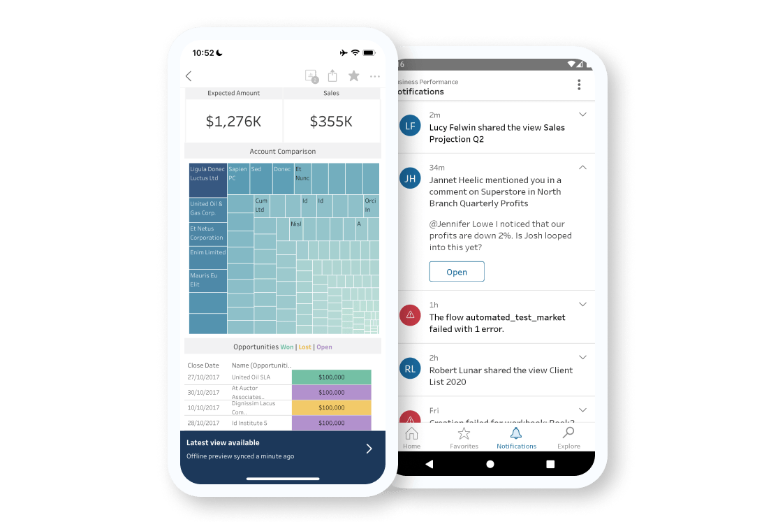 Tableau Mobile | Stay on top of your data from anywhere | Tableau