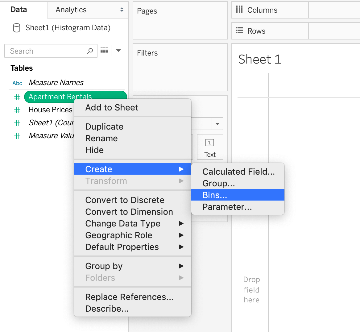 How To Make a Histogram in Tableau, Excel, and Google Sheets | Tableau